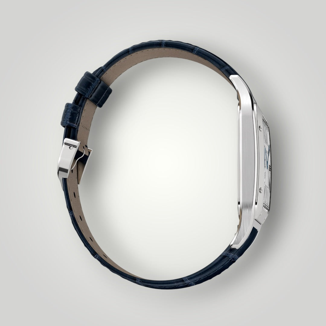 Cartier Santos-Dumont Extra-large WSSA0032 Satin-Brushed Silver Dial ( 2026 )