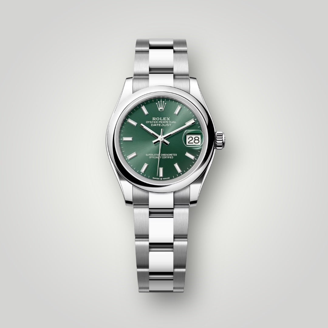 Rolex Lady Datejust 31mm 278240 Mint Green index Dial Oyster Bracelet ( 2025 )