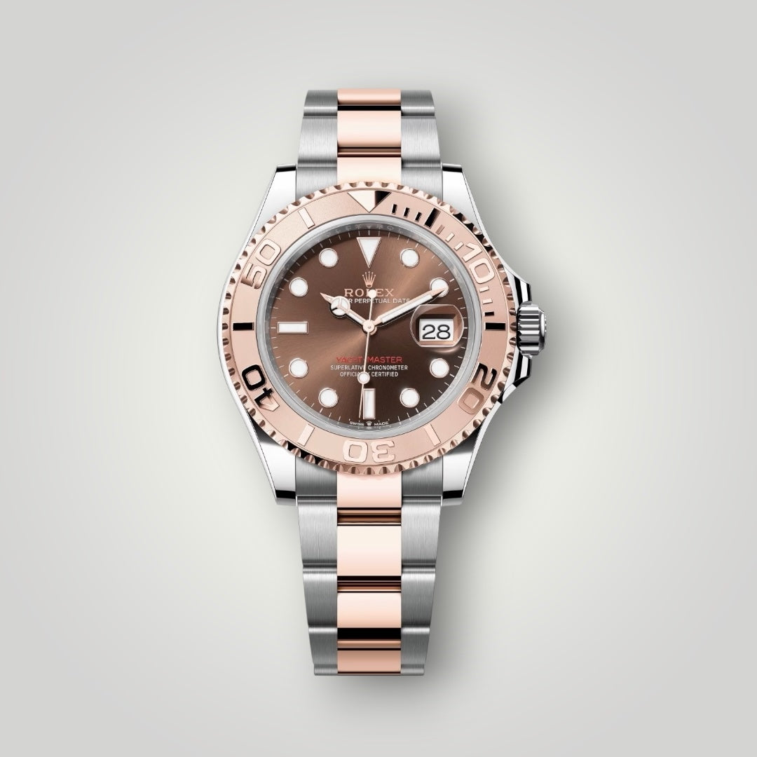 Rolex Yacht Master 40mm Steel and Rose Gold 126621 Chocolate Dial ( 2025 )