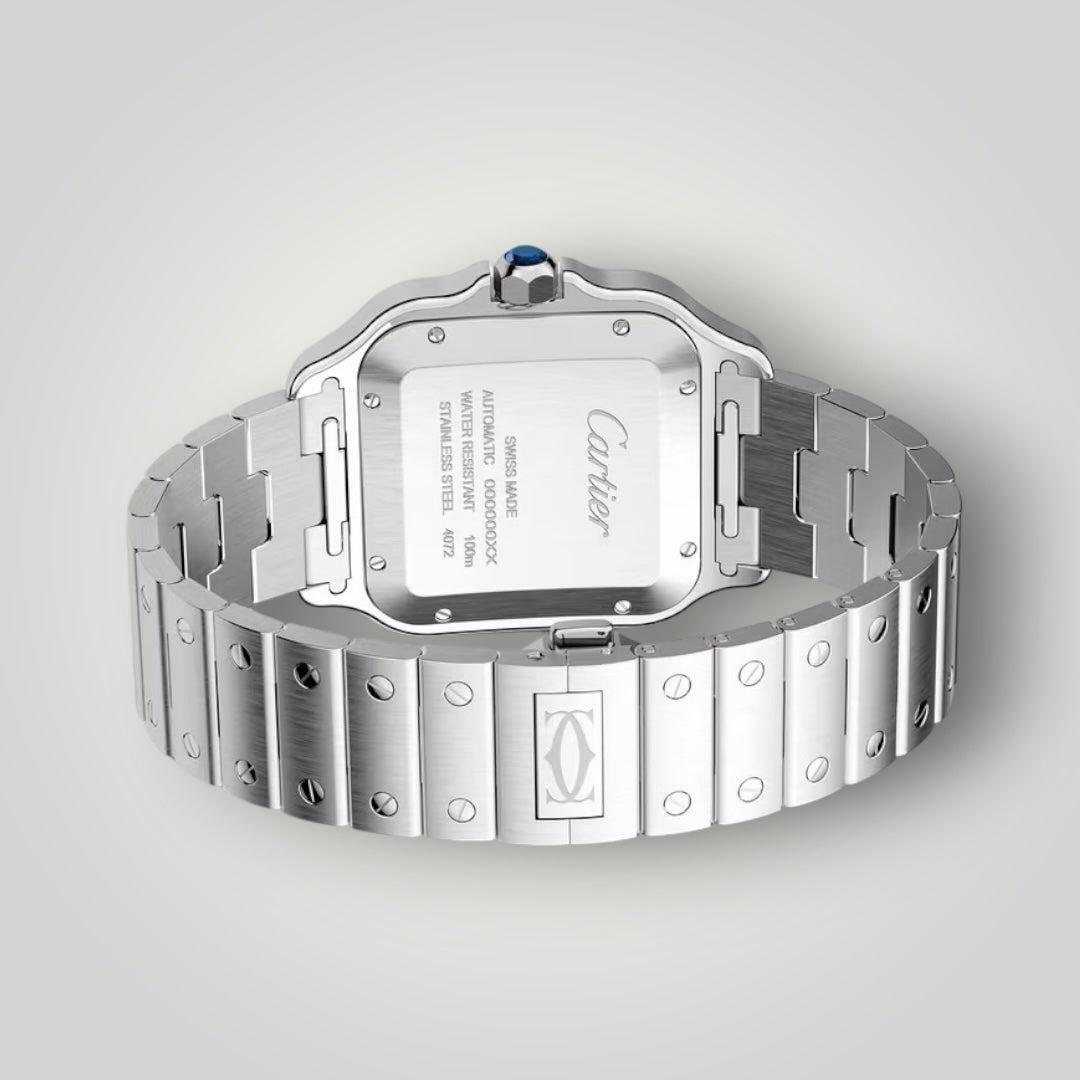 Cartier Santos Large WSSA0018 Silvered Opaline Dial ( 2025 )