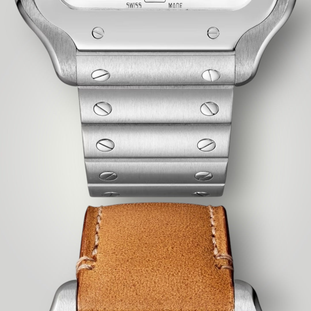 Cartier Santos Large WSSA0018 Silvered Opaline Dial ( 2025 )