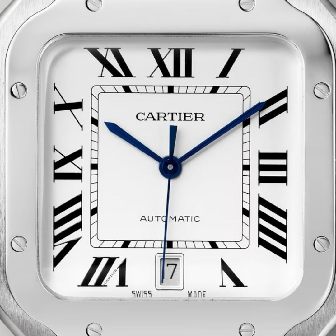 Cartier Santos Large WSSA0018 Silvered Opaline Dial ( 2025 )