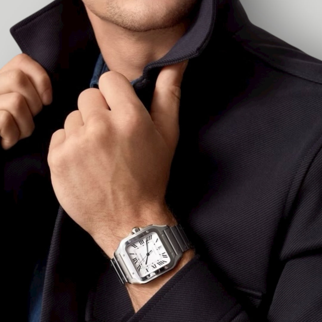 Cartier Santos Large WSSA0018 Silvered Opaline Dial ( 2025 )