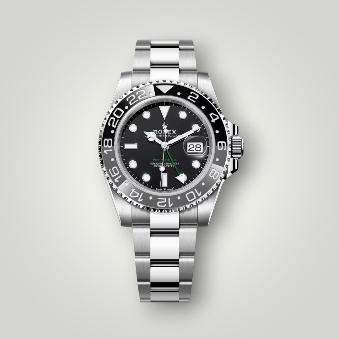 Rolex GMT Master II Bruce Wayne 40mm 126710GRNR Oyster Bracelet ( 2025 )