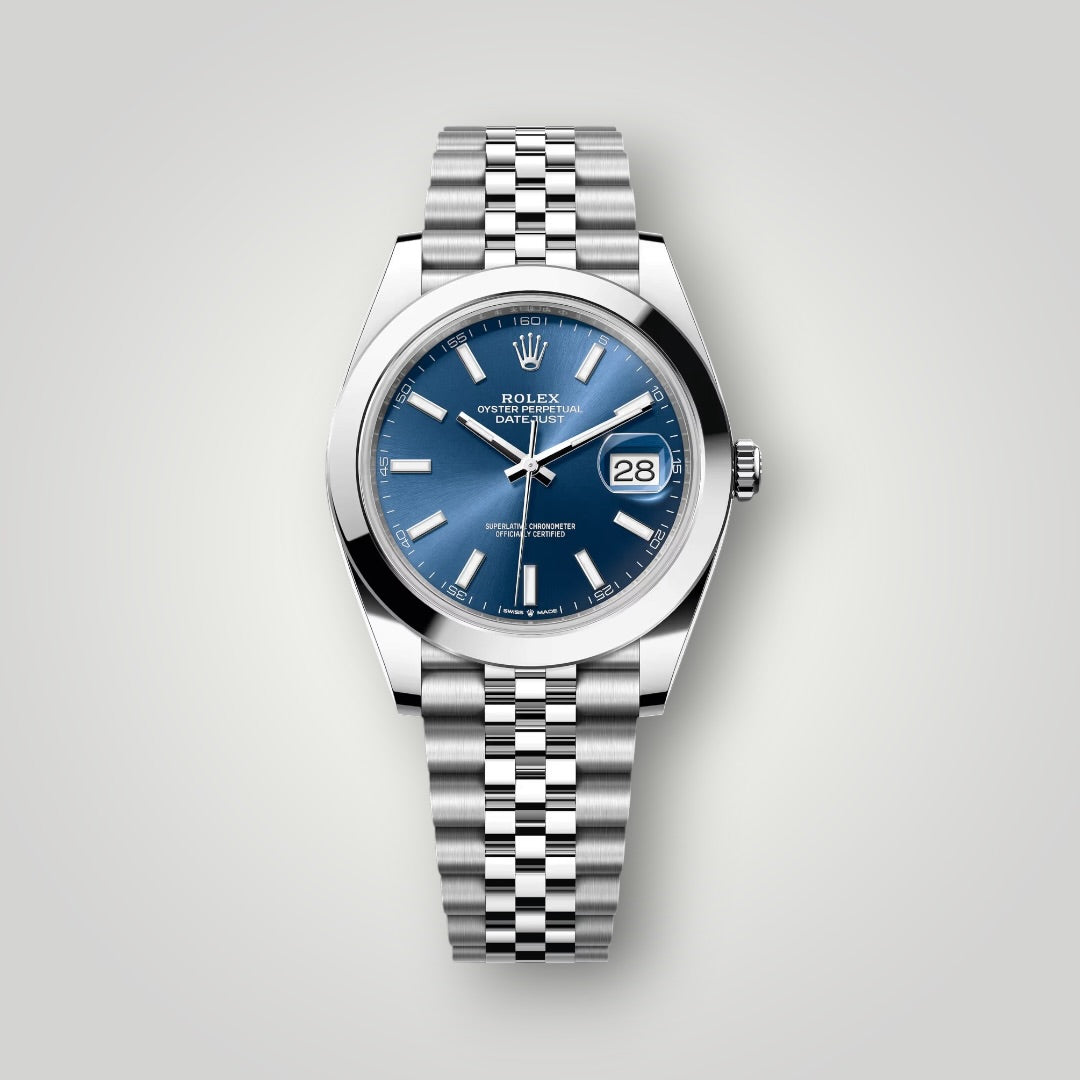 Rolex Datejust 41mm 126300 Blue Index Jubilee Bracelet ( 2026 )