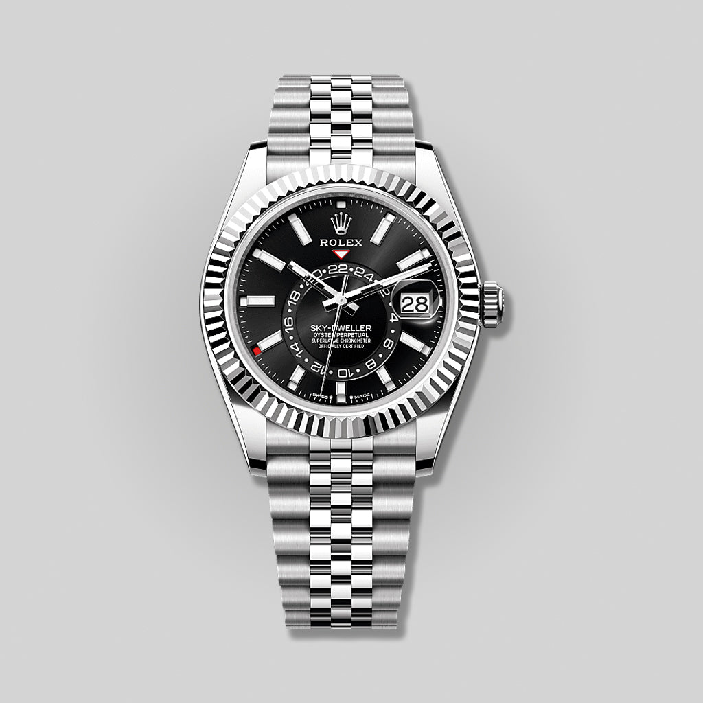 Rolex Sky Dweller 42mm 336934 Black Dial Jubilee Bracelet ( 2025 )
