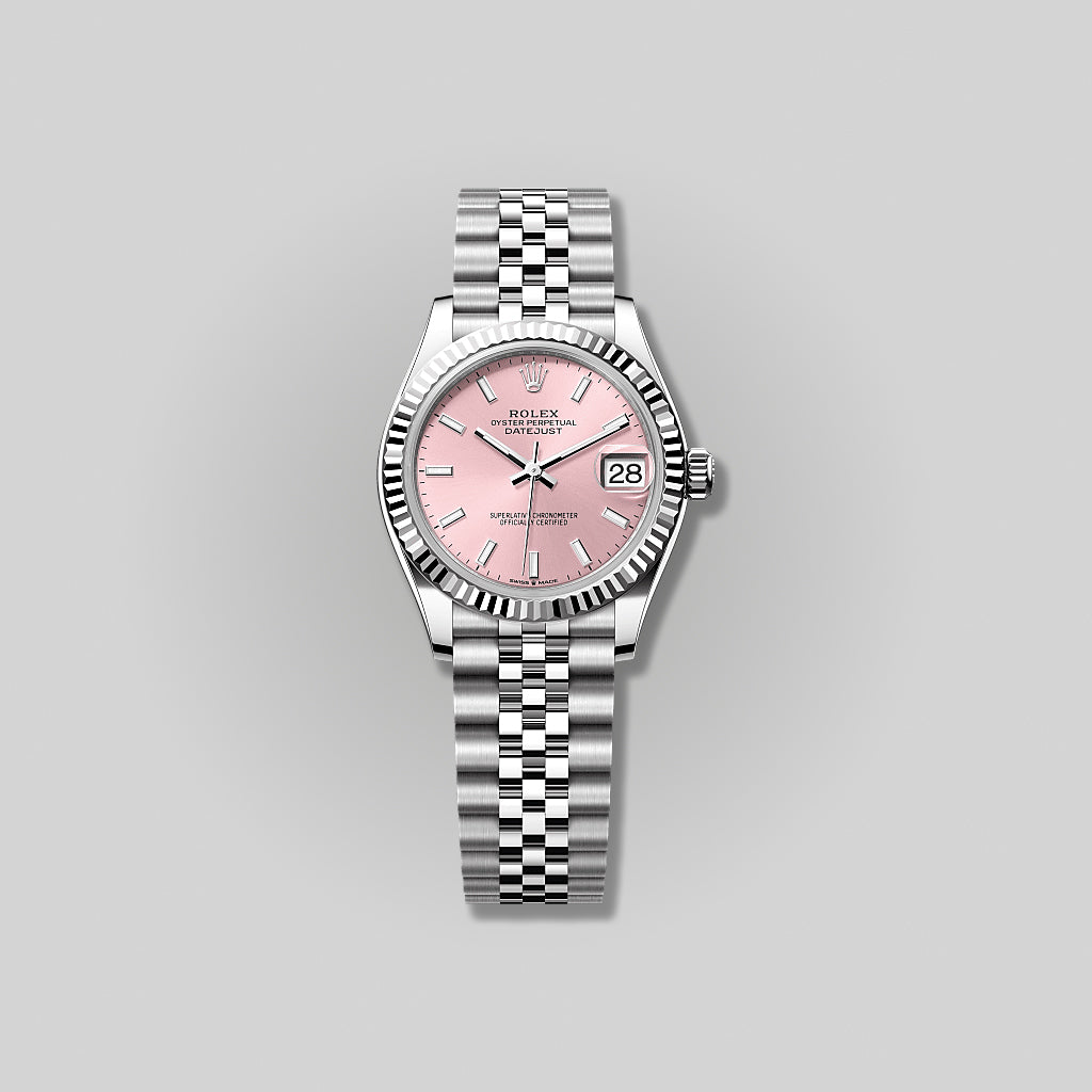 Rolex Lady Datejust 31mm 278274 Pink Index Dial Jubilee Bracelet