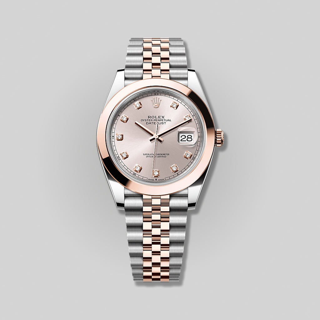 Rolex Datejust 41mm 126301 Sundust Diamond Dial Jubilee Bracelet ( 2024 )