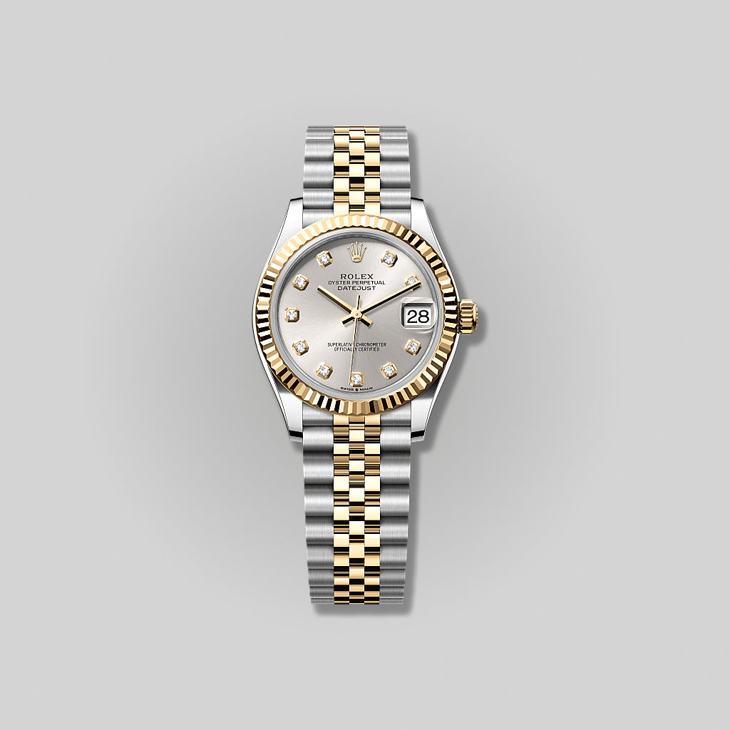 Rolex Lady Datejust 31mm 278273 Steel and Yellow Gold Silver Diamond Dial ( 2025 )