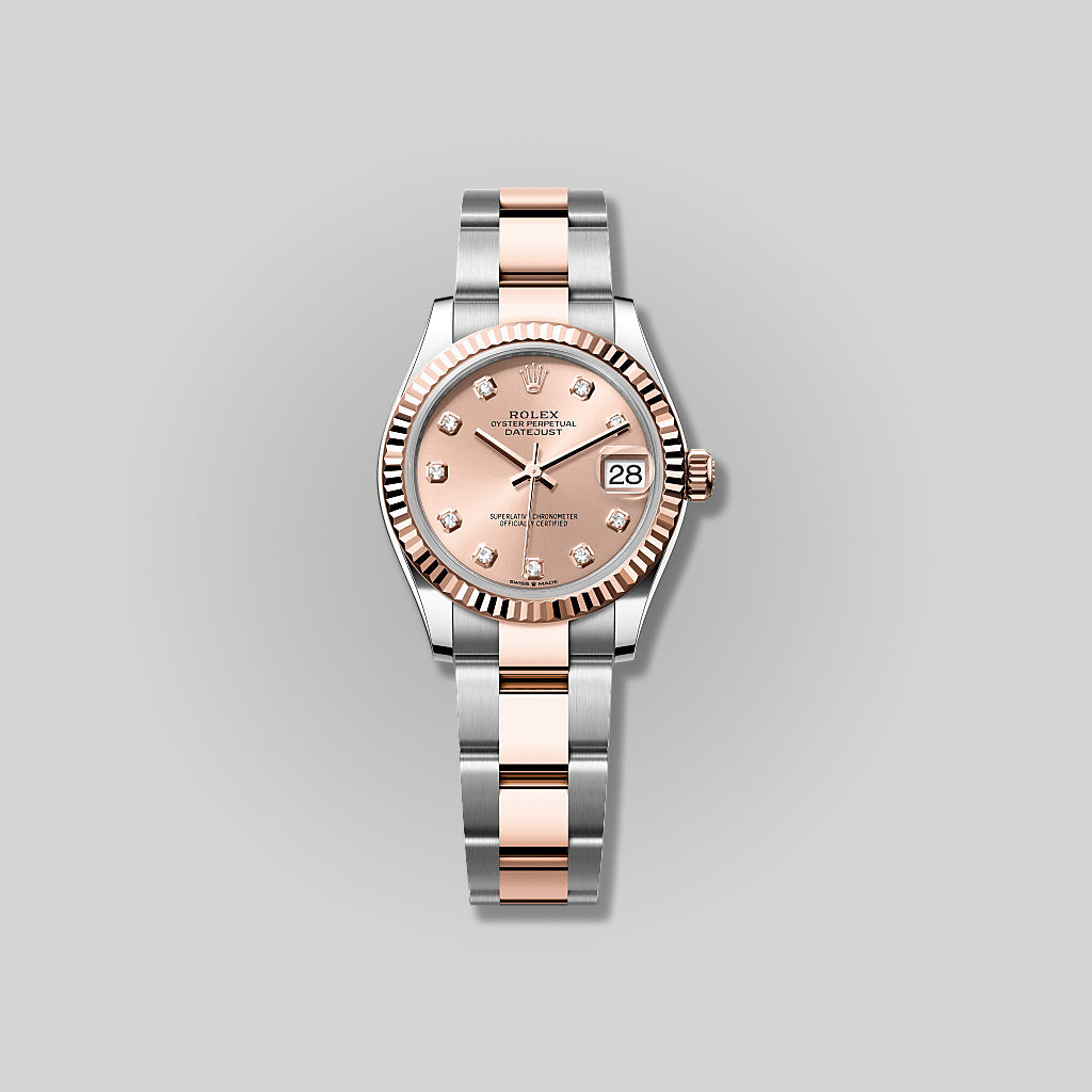Rolex Lady Datejust 31mm 278271 Steel and Rose Gold Rose Diamond Dial Oyster Bracelet ( 2025 )