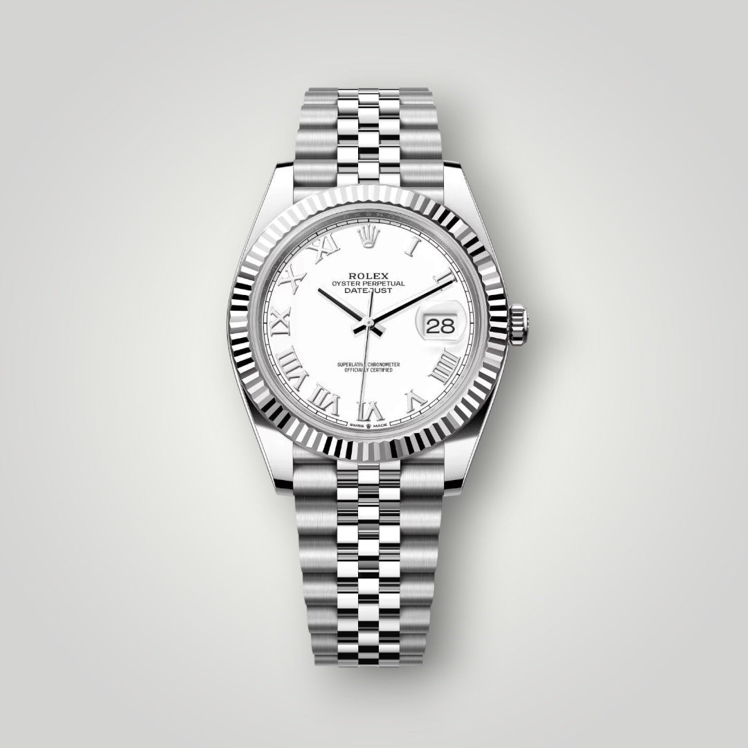 Rolex Datejust 41mm 126334 White Roman Jubilee Bracelet ( 2025 )