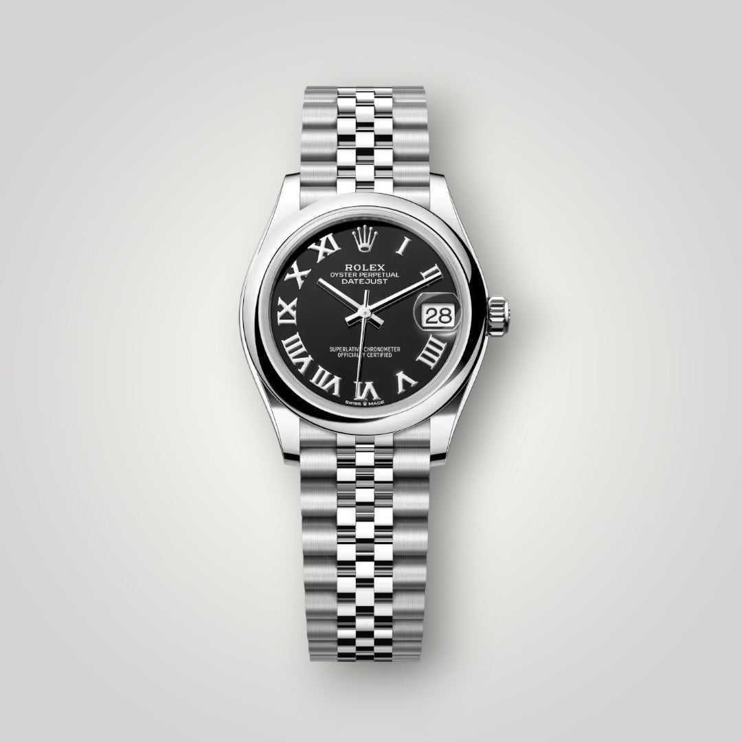 Rolex Lady Datejust 31mm 278240 Black Roman Dial Jubilee Bracelet ( 2026 )