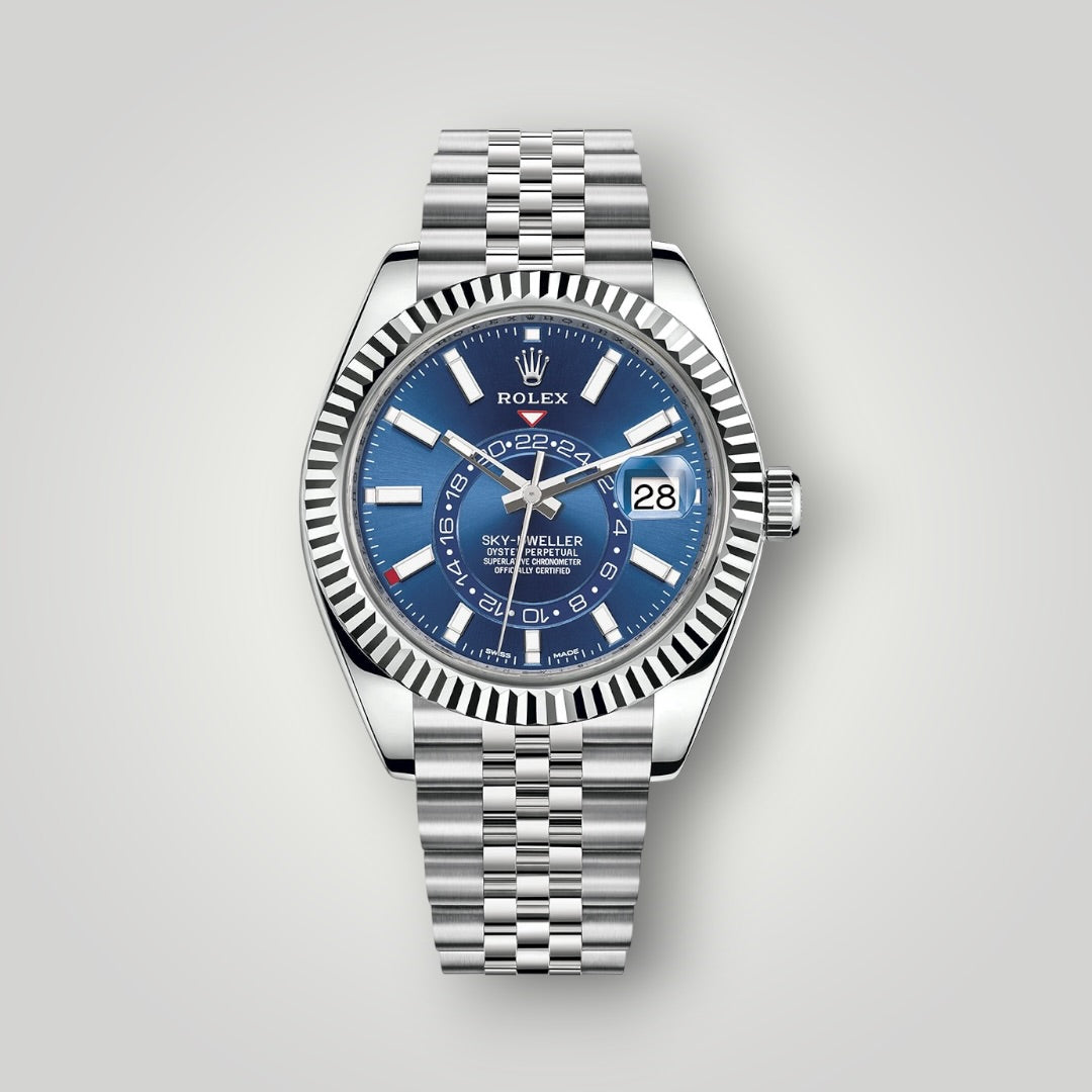 Rolex Sky Dweller 42mm 326934 Blue Dial Jubilee Bracelet ( 2022 )