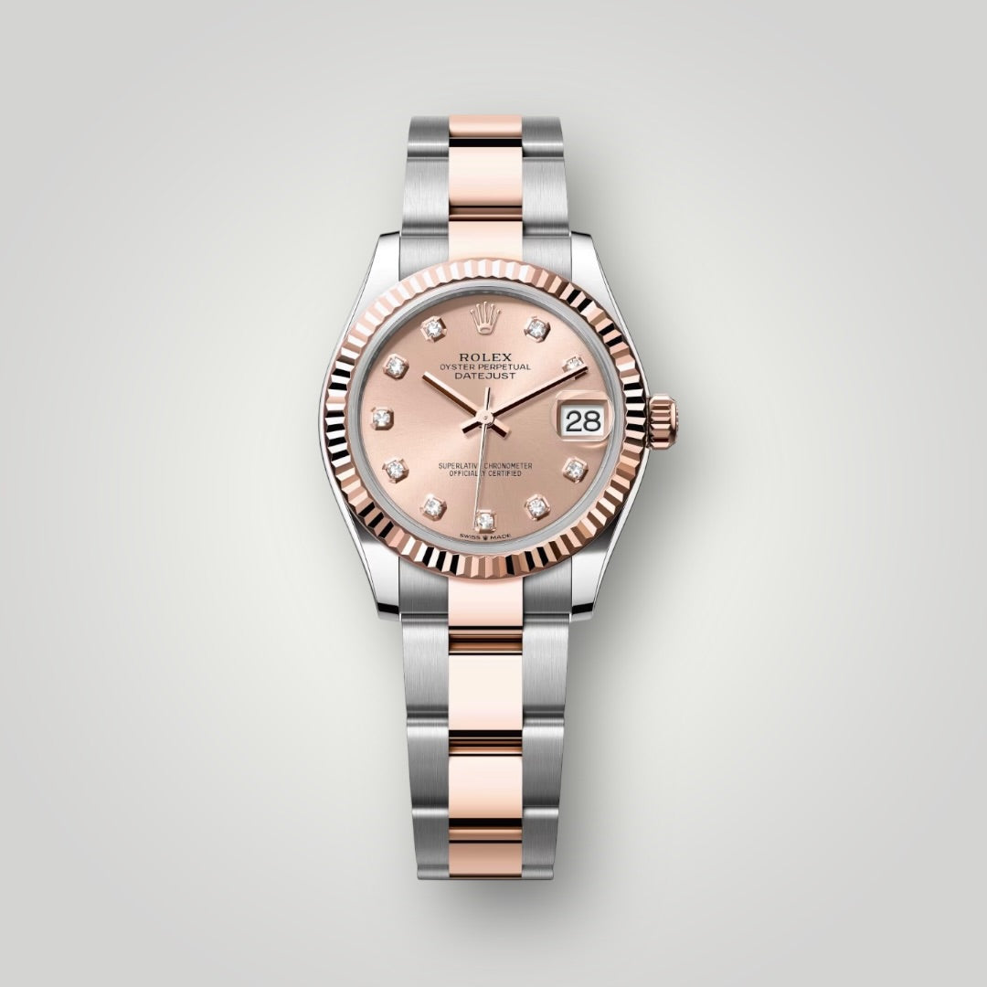 Rolex Lady Datejust 31mm 278271 Steel and Rose Gold Rose Diamond Dial Oyster Bracelet ( 2026 )