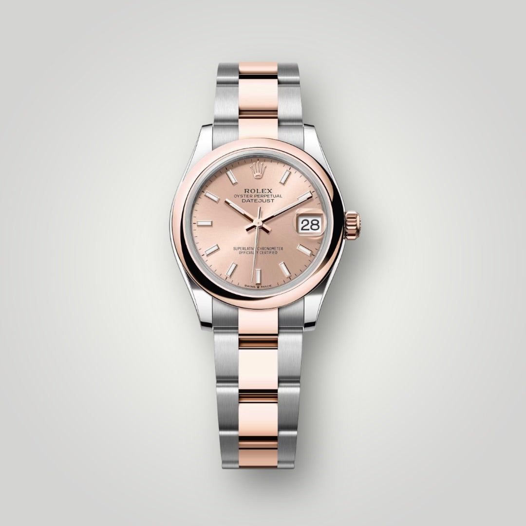 Rolex Lady Datejust 31mm 278241 Steel and Rose Gold Rose Index Dial Oyster ( 2023 )