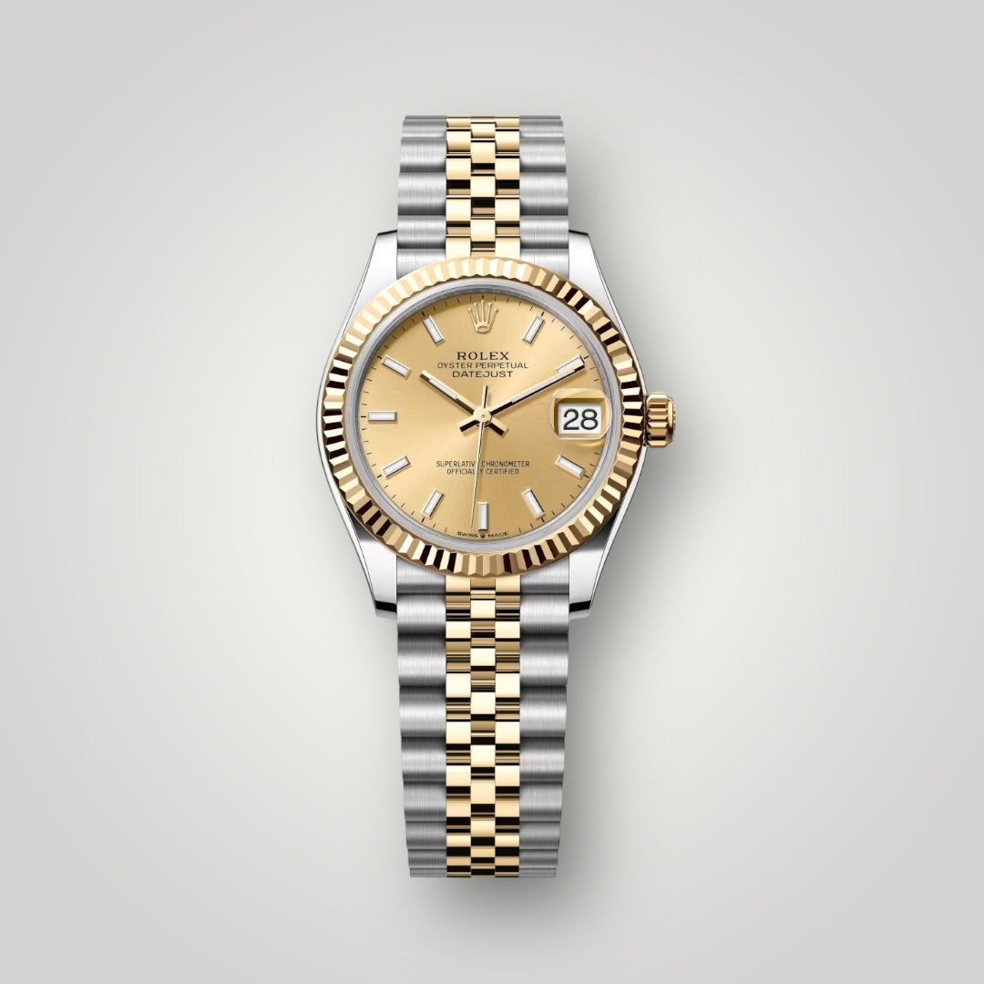 Rolex Lady Datejust 31mm 278273 Steel and Yellow Gold Champagne Index Dial  Jubilee Bracelet  ( 2026 )