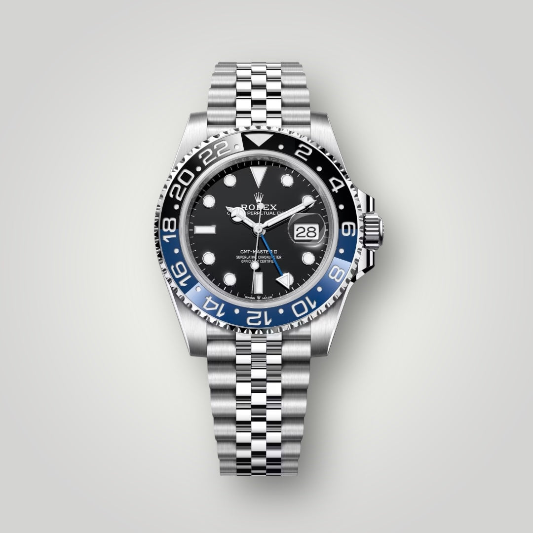 Rolex GMT Master II Batgirl 126710BLNR Black Dial Jubilee Bracelet ( 2025 )