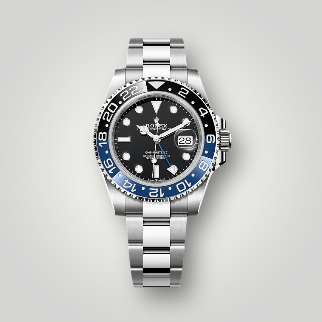 Rolex GMT Master II Batman 126710BLNR Black Dial Oyster Bracelet ( 2025 )