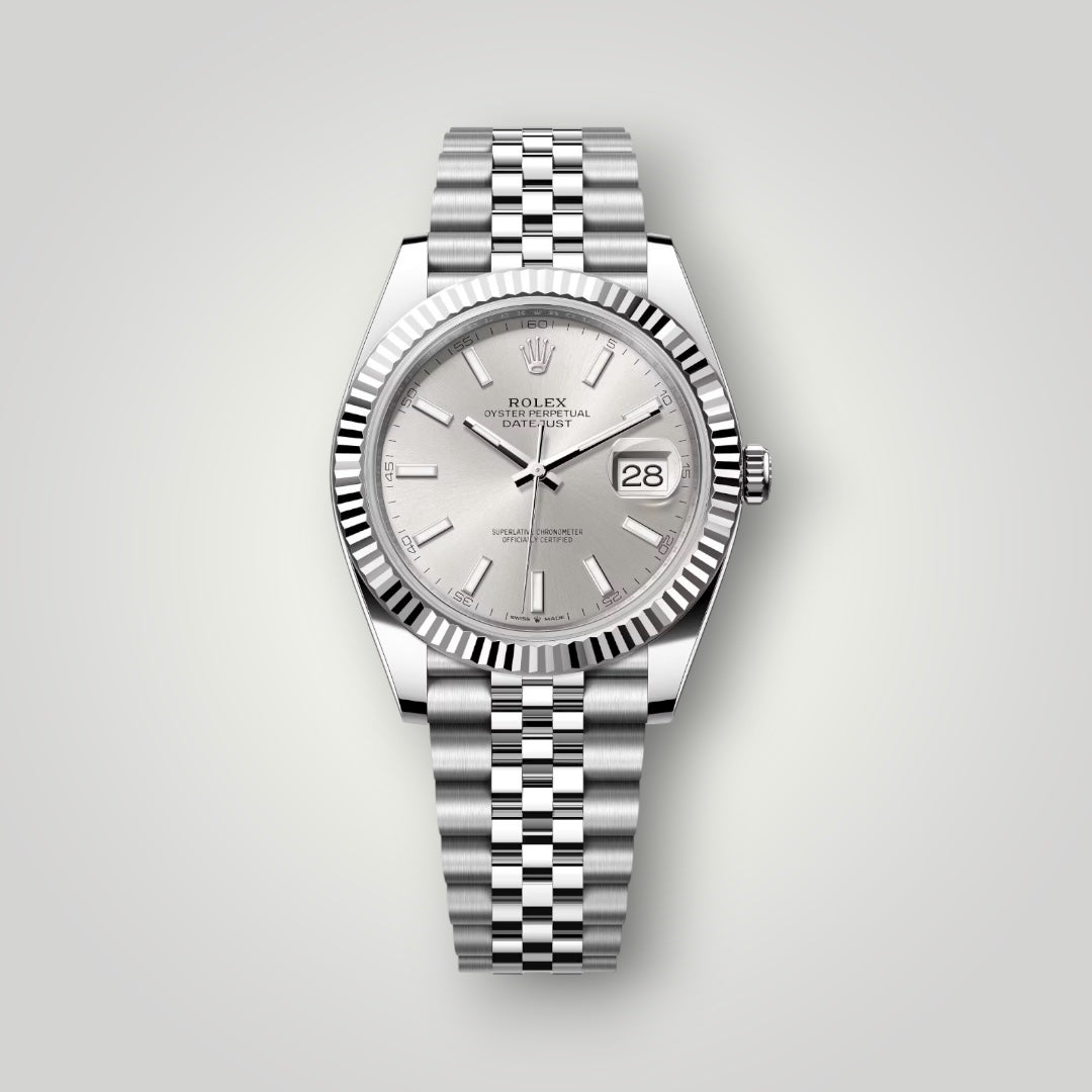 Rolex Datejust 41mm 126334 Silver Dial Jubilee Bracelet ( 2025 )