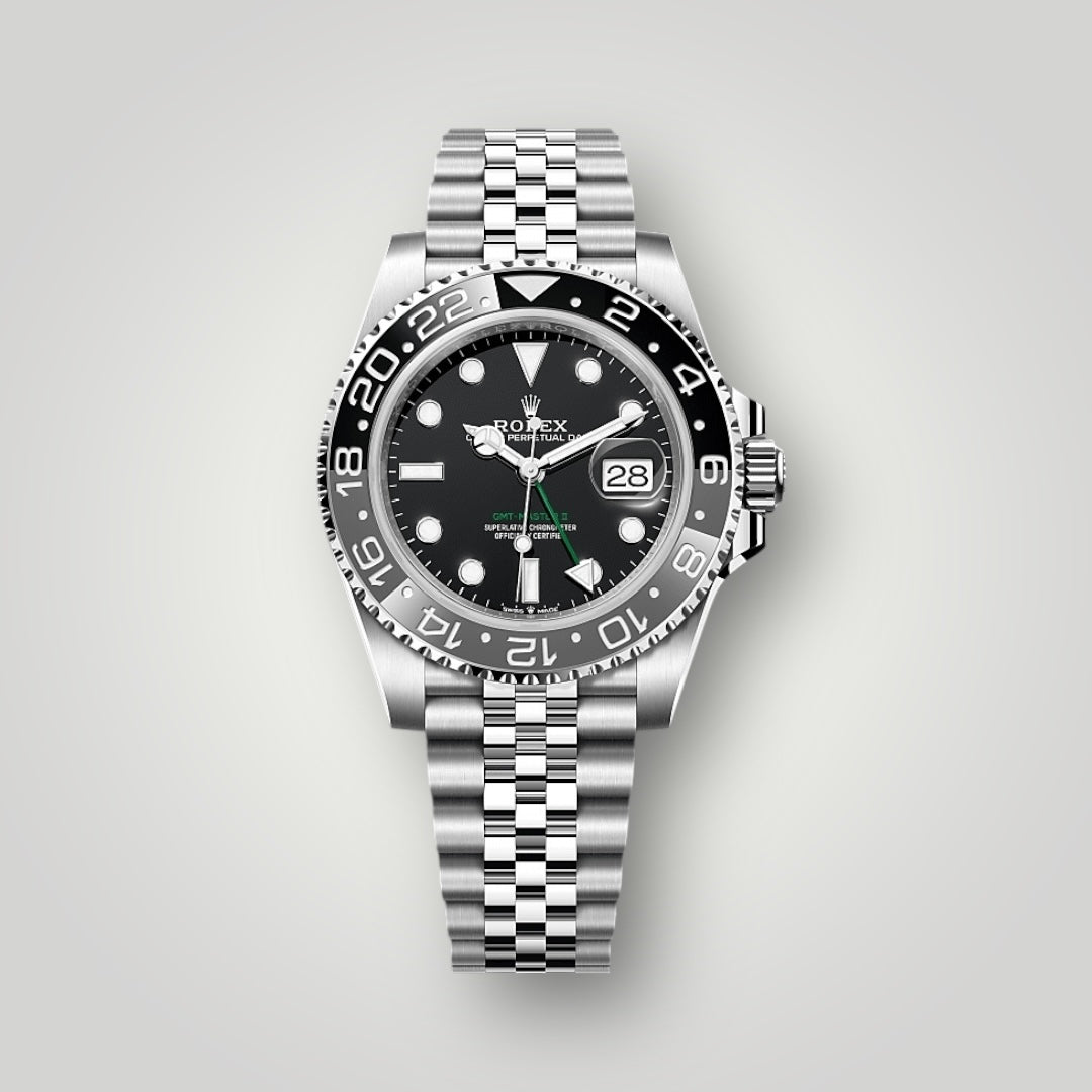 Rolex GMT Master II Bruce Wayne 40mm 126710GRNR Jubilee Bracelet ( 2025 )