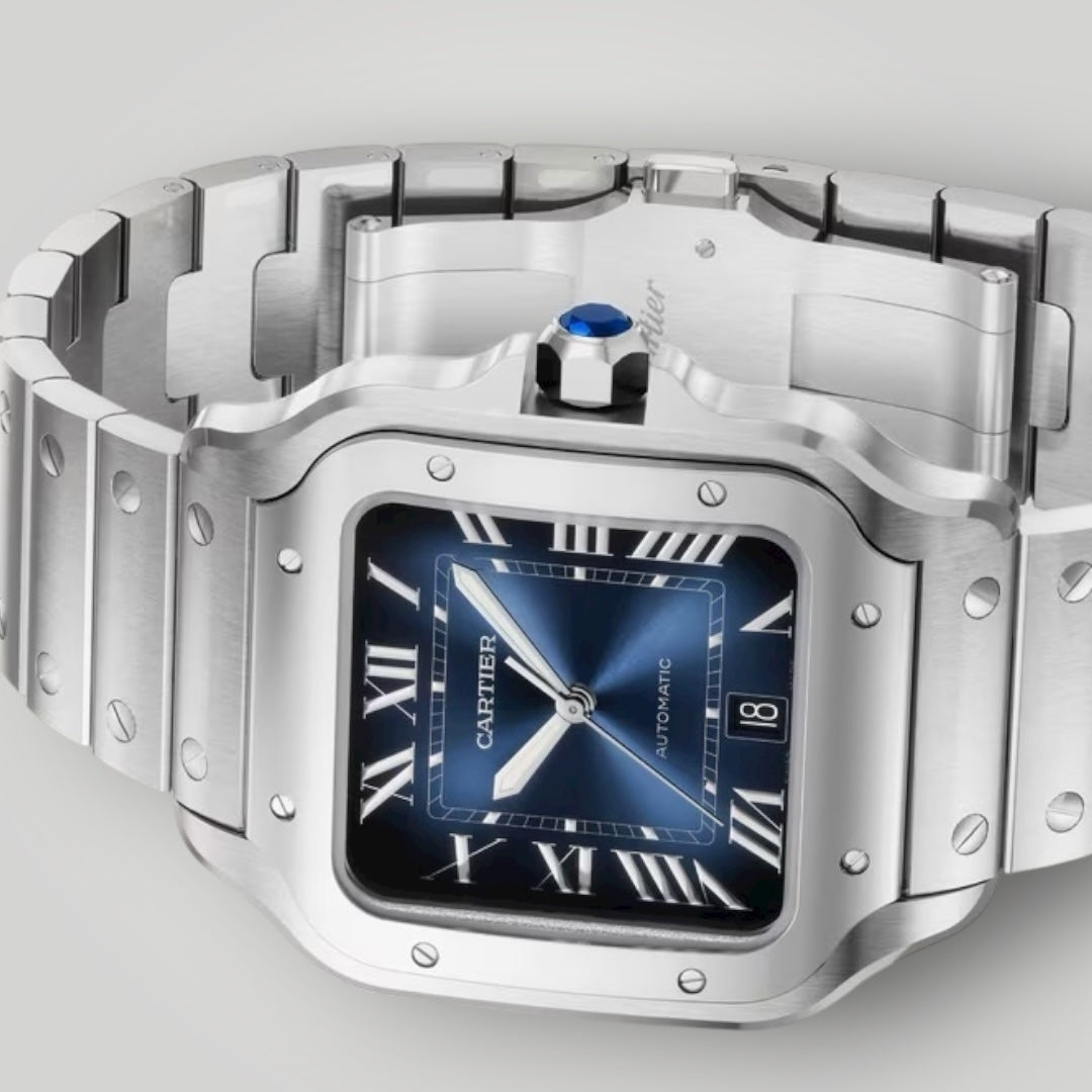 Cartier Santos Large WSSA0071 Graduated Blue Dial ( 2025 )