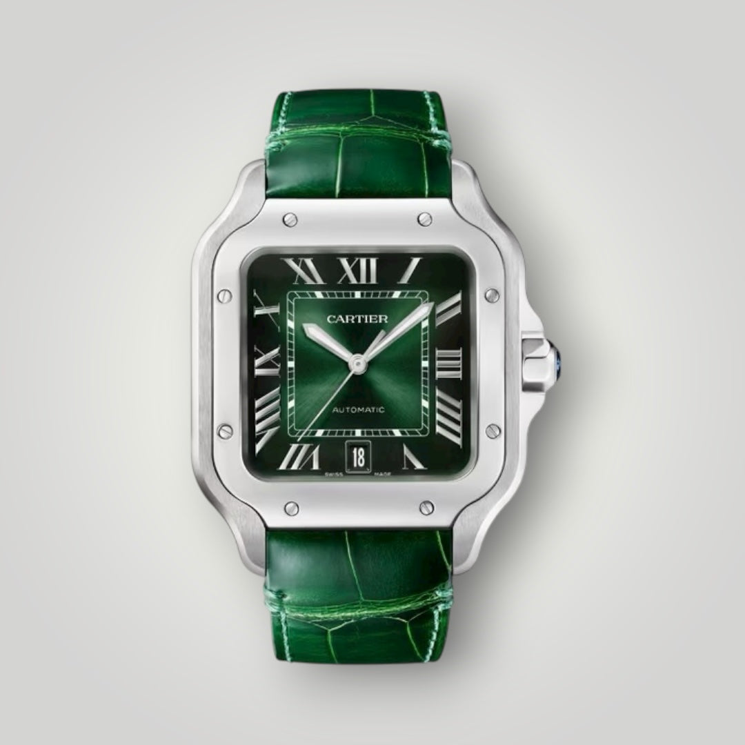 Cartier Santos Large WSSA0062 Graduated Green Dial ( 2025 )