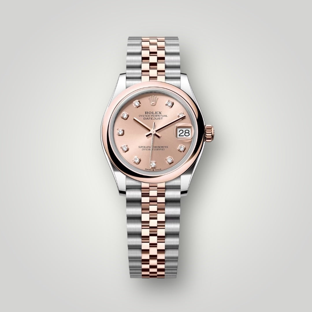 Rolex Lady Datejust 31mm 278241 Steel and Rose Gold Rose Diamond Dial Jubilee Bracelet ( 2025 )