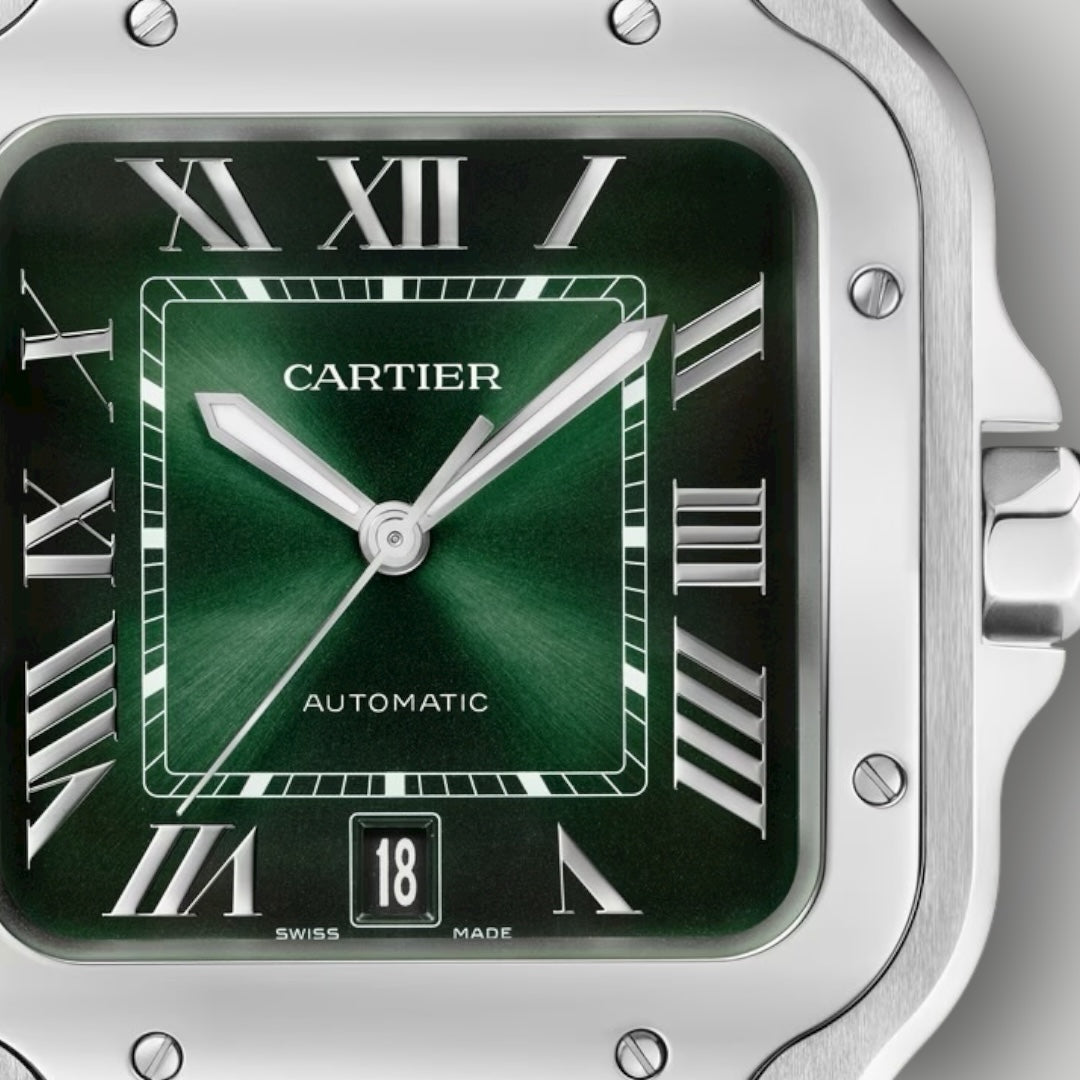 Cartier Santos Large WSSA0062 Graduated Green Dial ( 2025 )