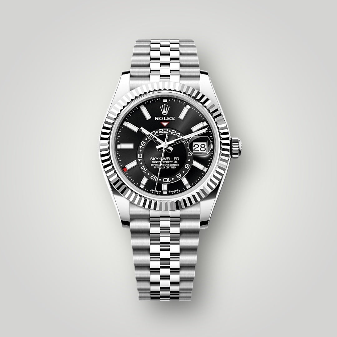 Rolex Sky Dweller 42mm 336934 Black Dial Jubilee Bracelet ( 2025 )