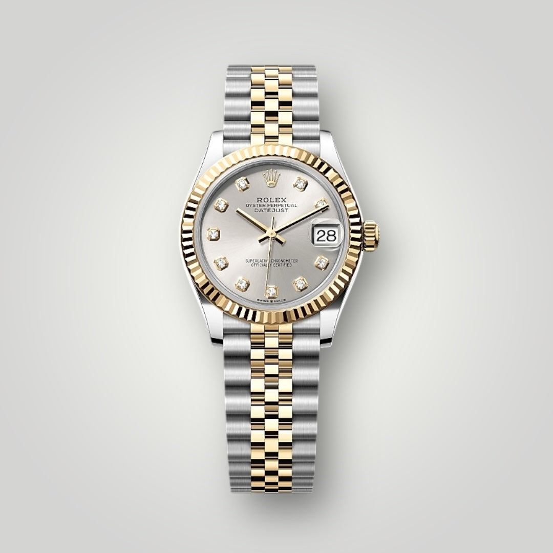 Rolex Lady Datejust 31mm 278273 Steel and Yellow Gold Silver Diamond Dial ( 2025 )