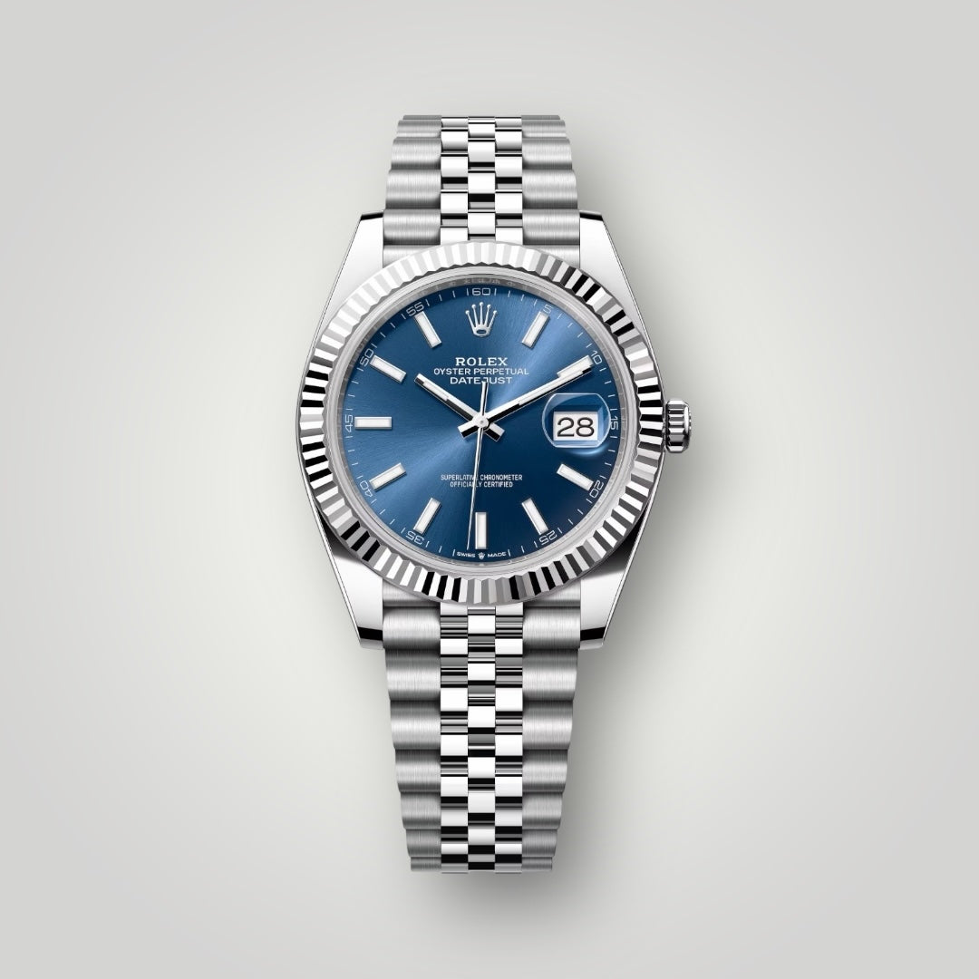Rolex Datejust 41mm 126334 Blue Index Dial Jubilee Bracelet ( 2025 )