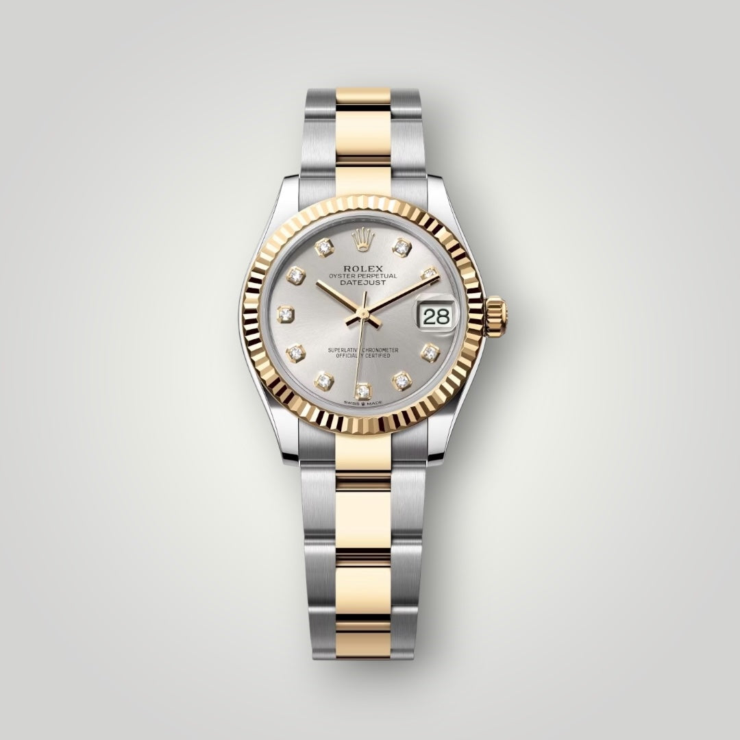 Rolex Lady Datejust 31mm 278273 Steel and Yellow Gold Silver Diamond Dial Oyster Bracelet ( 2025 )