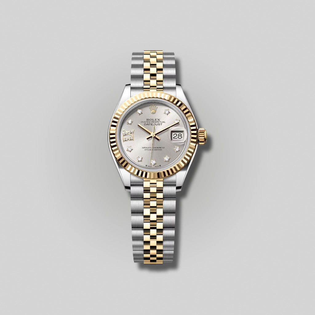 Rolex Lady Datejust 28mm 279173 Steel and Yellow Gold Silver Diamond Star Dial ( 2025 )