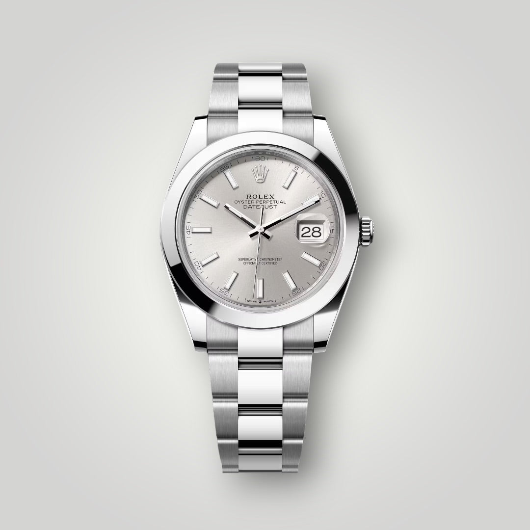Rolex Datejust 41mm 126300 Silver Index Dial Oyster  Bracelet ( 2026 )