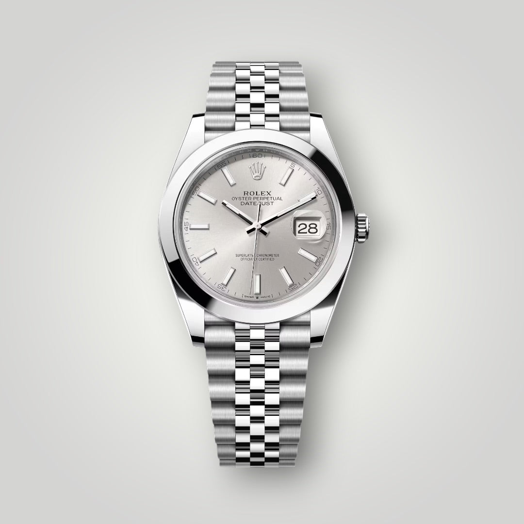 Rolex Datejust 41mm 126300 Silver Index Dial Jubilee Bracelet ( 2026 )