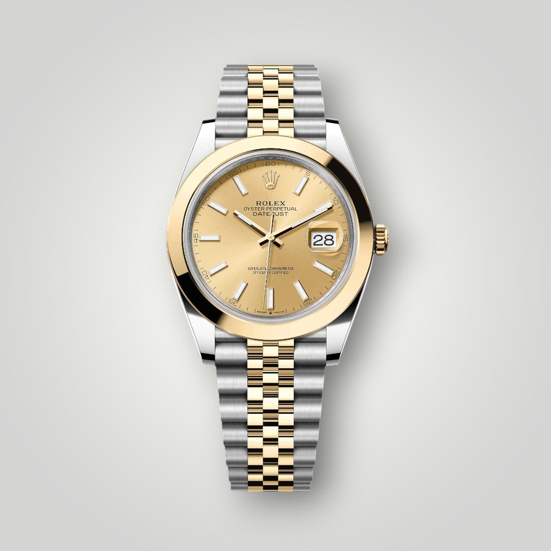 Rolex Datejust 41mm 126303 Champagne Index Dial Jubilee Bracelet ( 2019 )