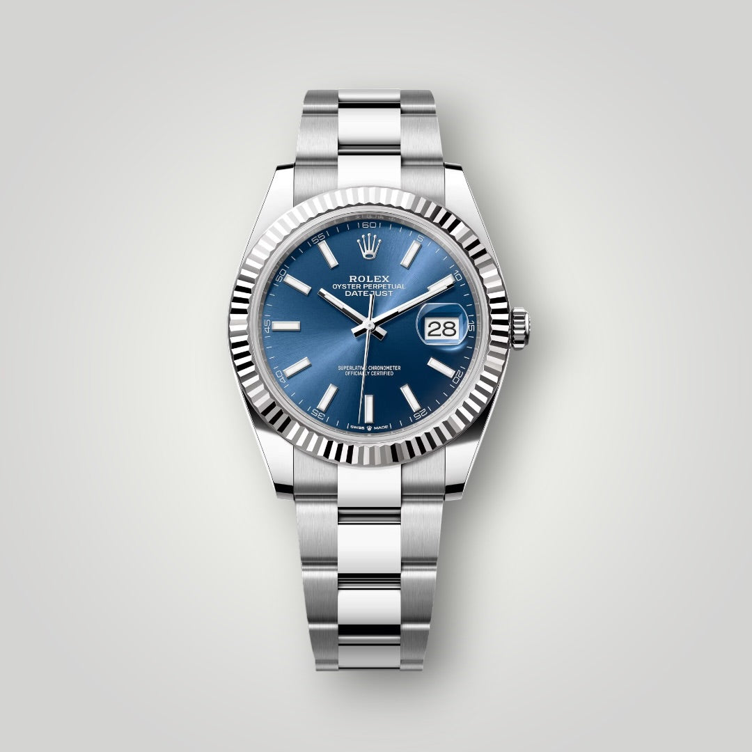 Rolex Datejust 41mm 126334 Blue Index Dial Oyster Bracelet ( 2026 )
