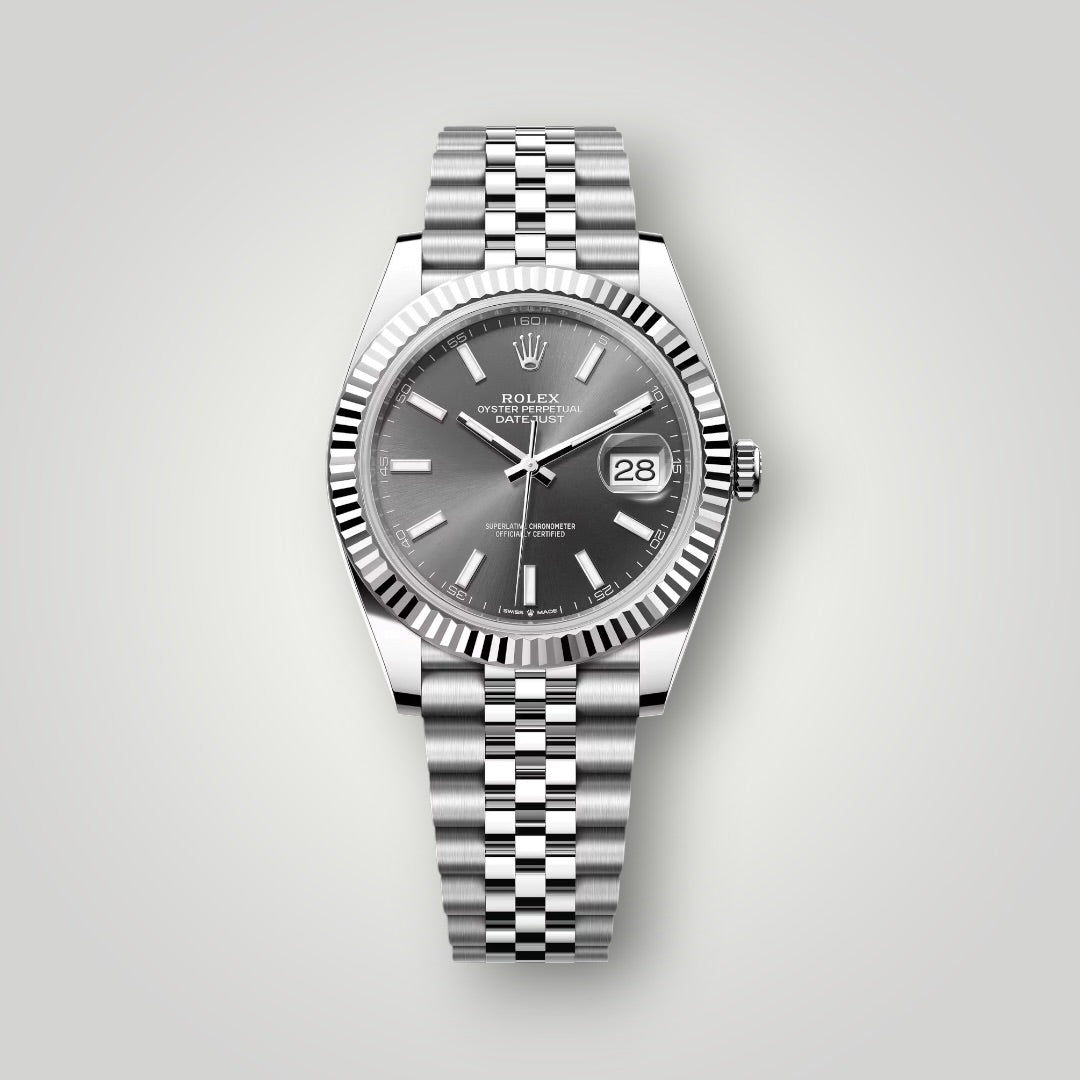 Rolex Datejust 41mm 126334 Rhodium Index Dial Jubilee Bracelet ( 2025 )