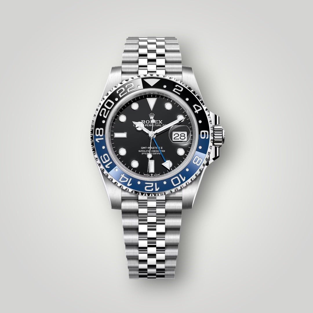 Rolex GMT Master II Batgirl 126710BLNR Black Dial Jubilee Bracelet ( 2026 )