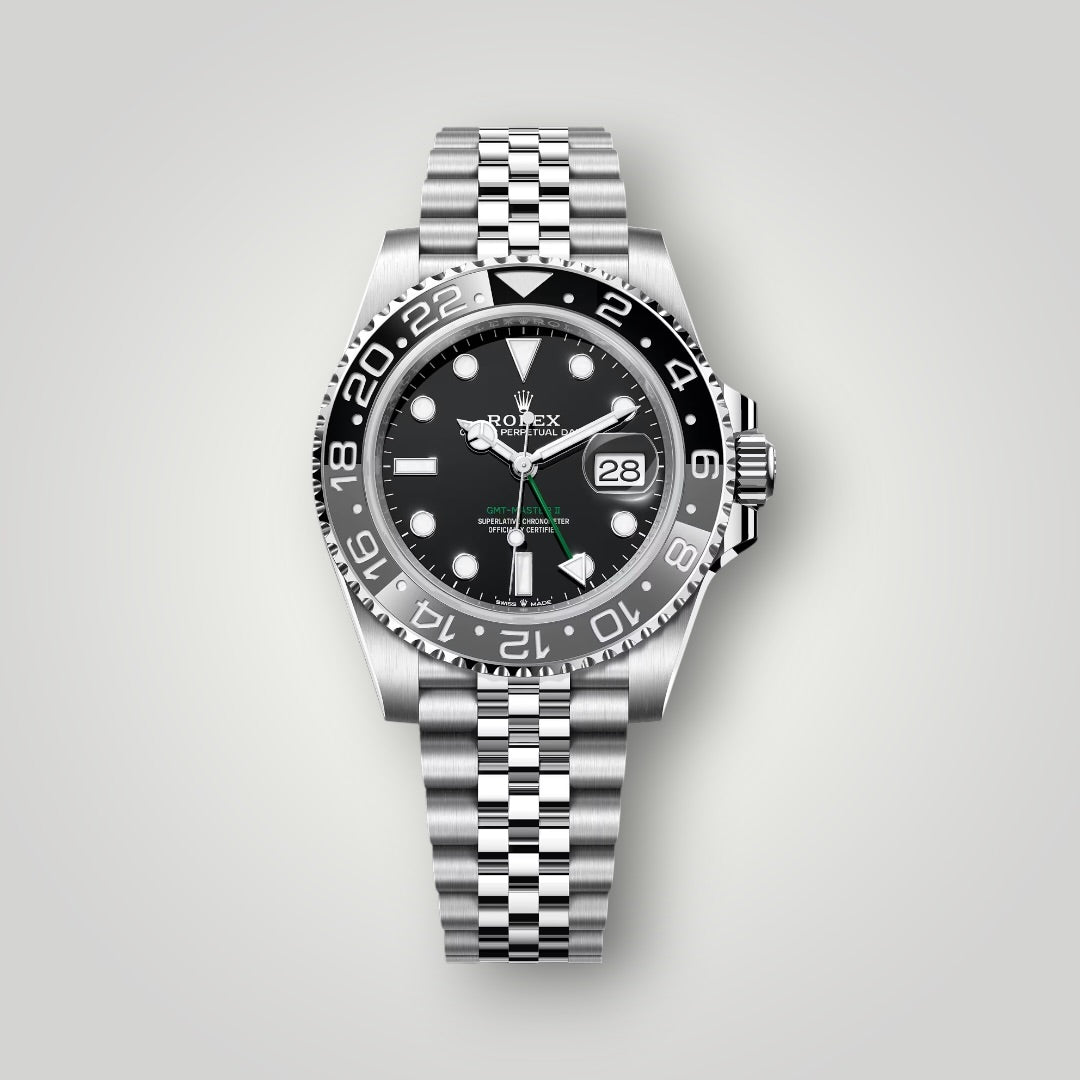 Rolex GMT Master II Bruce Wayne 40mm 126710GRNR Jubilee Bracelet ( 2026 )