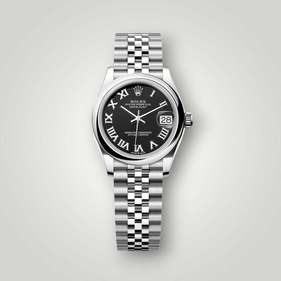 Rolex Lady Datejust 31mm 278240 Black Roman Dial Jubilee Bracelet ( 2026 )