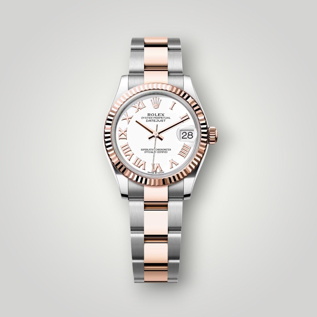 Rolex Lady Datejust 31mm 278271 Steel and Rose Gold White Roman Dial Oyster Bracelet ( 2024 )